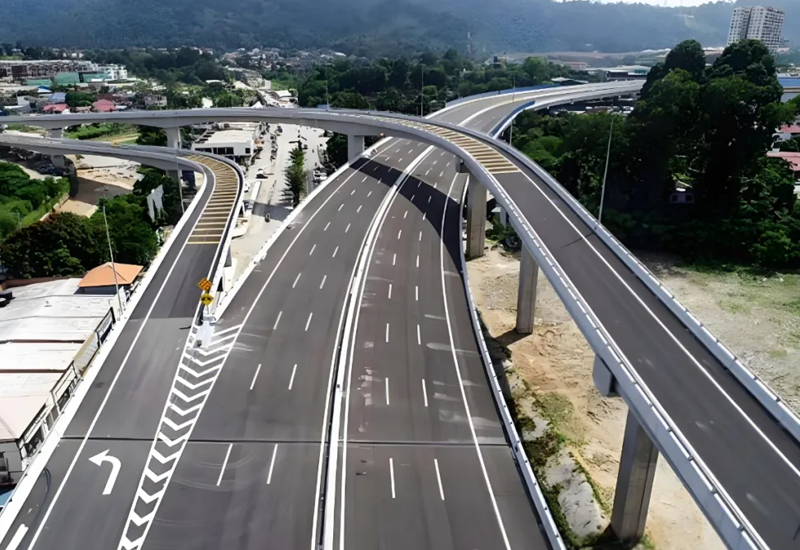 蹊径照明案例 | PP电子电源点亮马来西亚东部沿海高速