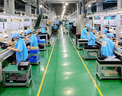 PP电子业绩再立异高，，5000m²自动化智能新车间顺遂投产